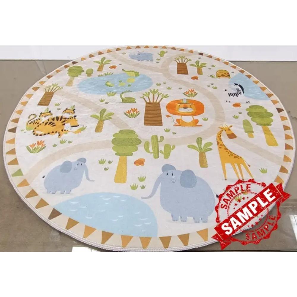 Escher Style Art Illustration Rug Architectural Design Modern Decorative Carpet for Living Room Home Interior Decoration