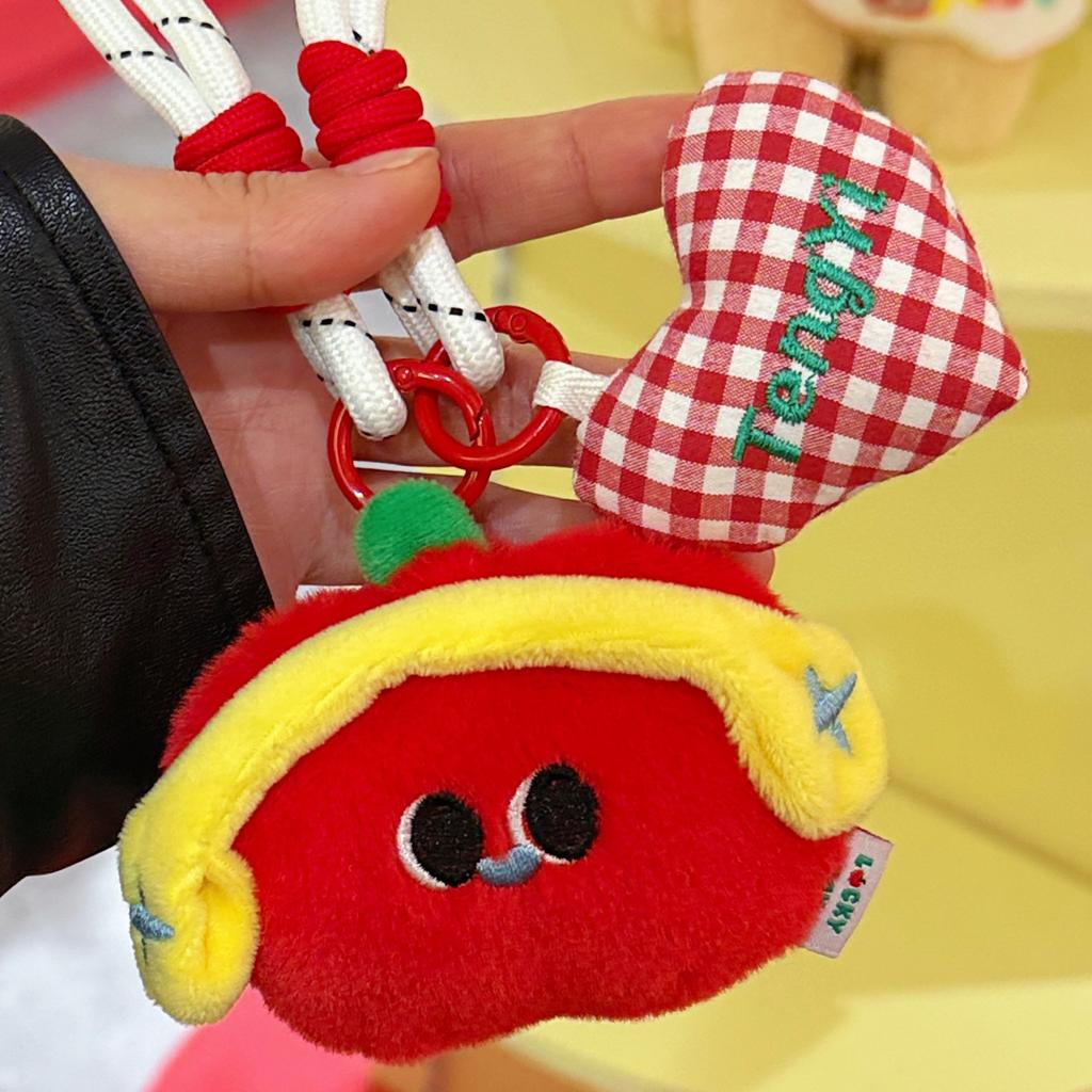 1/3 Pcs Creative Cute Cute Cartoon Doll Pendant Pendant Backpack Versatile Hanging Rope Pendant Keychain
