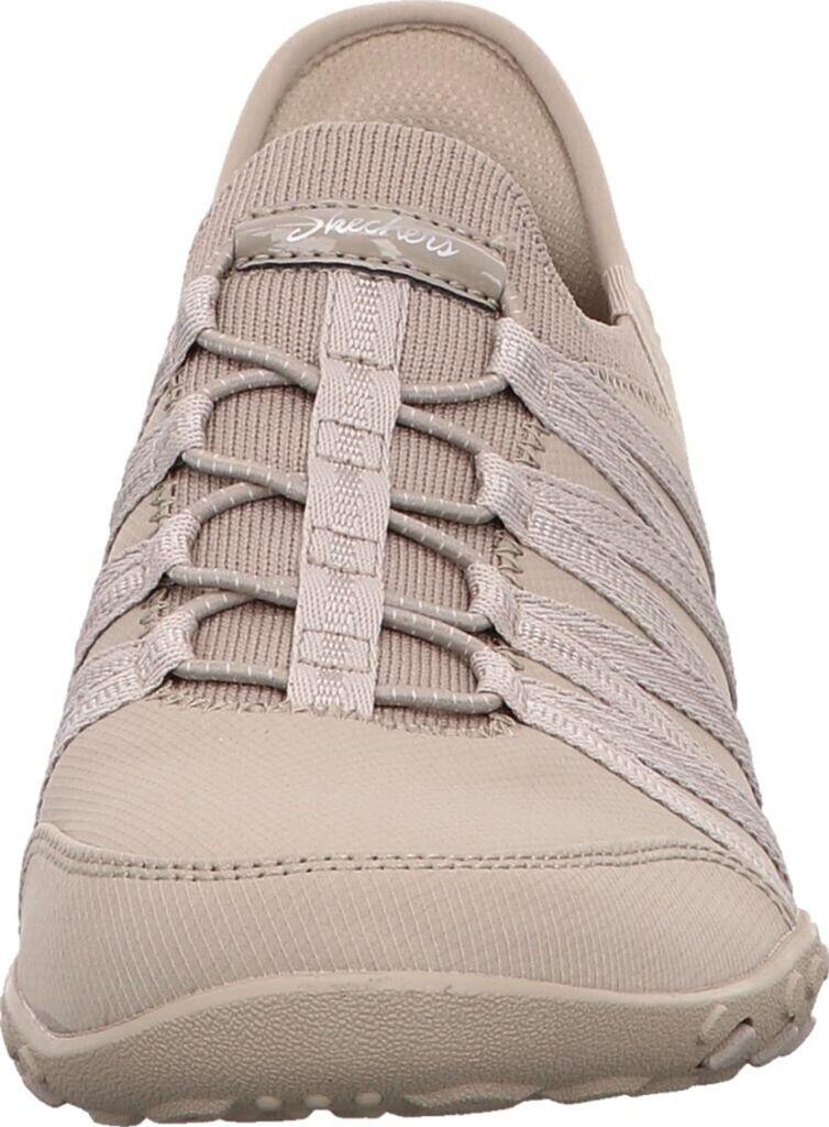 Women's Skechers Breathe-Easy - Roll-With-Me Taupe Sneakers