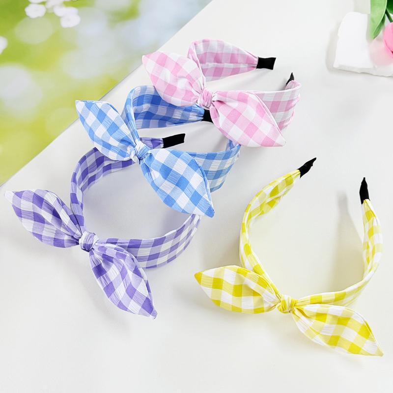 Non Slip Ocean Fish Print Headband with Cute Bow Perfect for Wide Hair Hoop Lovers