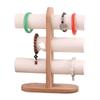 Bamboo Three-Tier Bracelet and Watch Display Stand