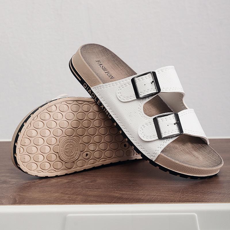 Fashion Men's Casual Slippers Outdoor Anti Slip Beach Sandals Summer Fashionable Men's Shoes