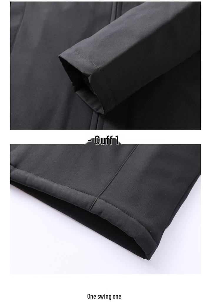 Hoge Kwaliteit Heren Katoenen Gewatteerde Jas voor Herfst en Winter - Casual Ritsjas voor Middelbare Leeftijd & Ouderen.