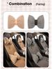 All-Season Penguin Cartoon Seat Cushion for Peugeot 408, 408X, 508, 4008 - Cotton Linen Design for Women