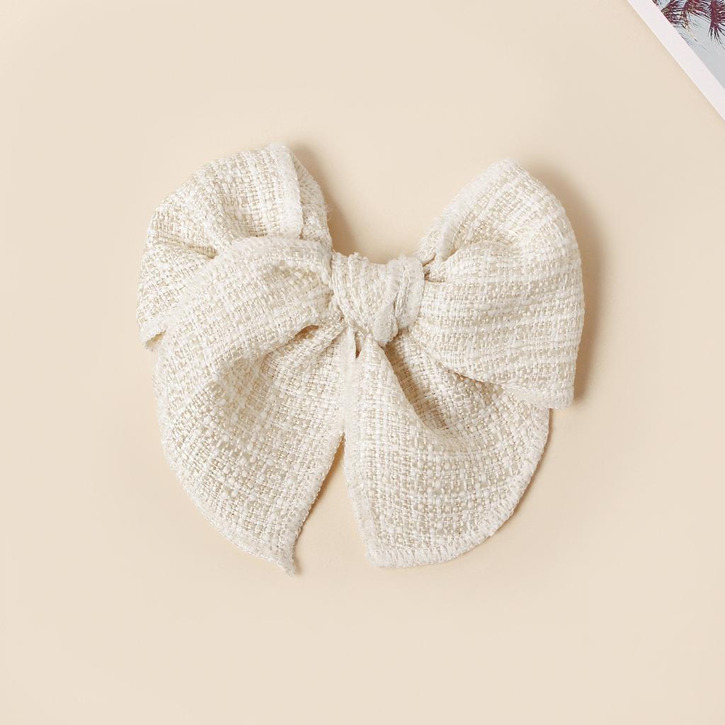 New Children's Hair Accessories Dovetail Bow Hairpin baby Bangs Side Top Clip Headwear Girls Kids Hair Accessories
