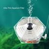 Superdünner Aquarium-Fischtankfilter Transparentes biochemisches Schwammfilter Aquariumwasser biologischer Filter für kleines Aquarium