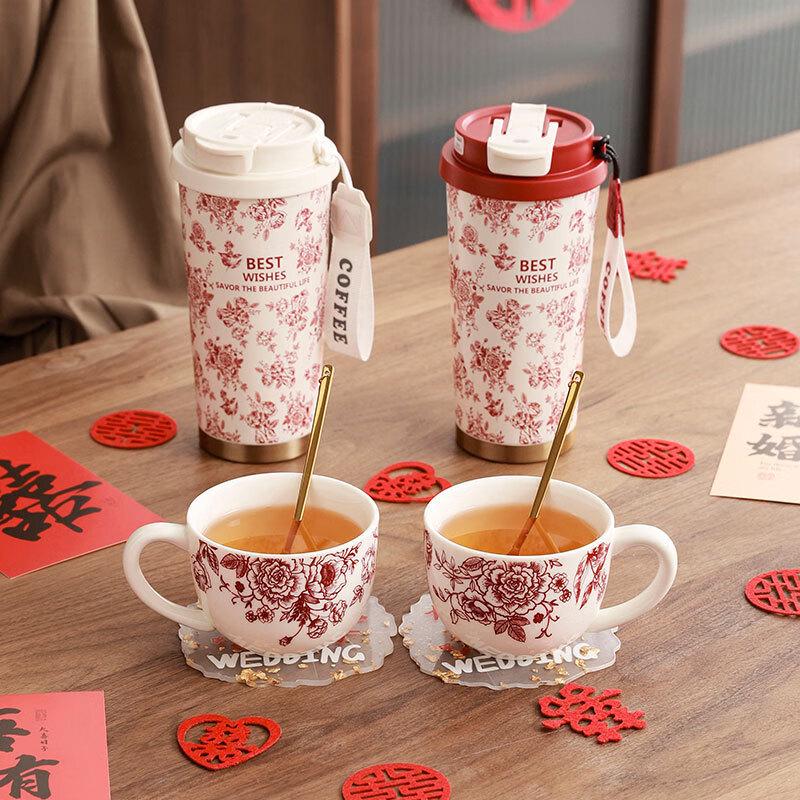 Miao'ang Wedding & Engagement Gift Thermal Cup Set