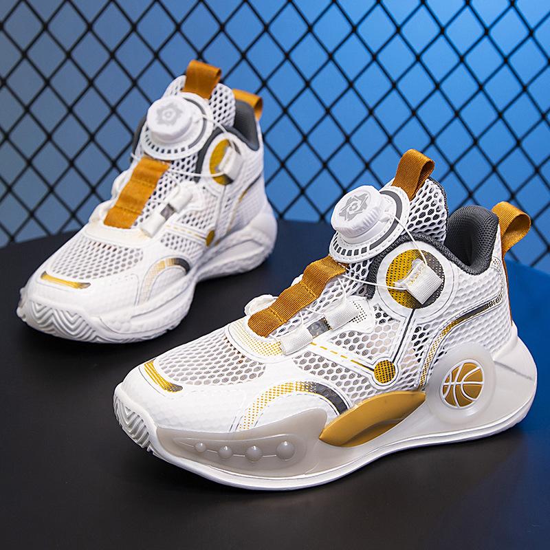 

Детские баскетбольные кроссовки новые дышащие сетчатые для мальчиков профессиональные кроссовки для мальчиков среднего и старшего возраста спортивная обувь 37