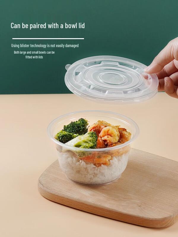Shixun Transparent Round Plastic Bowls