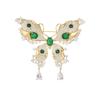 Senior Brooches Flower Leaf Brooch Pins for Women Suit Pendant  Fashion Brooches Jewelry