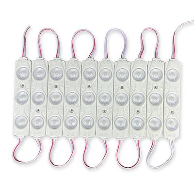 20pcs/lot  DC12V LED Module 3 SMD 5054 Cool White/Red Color Waterproof IP66 Super Bright Backlight for Signage