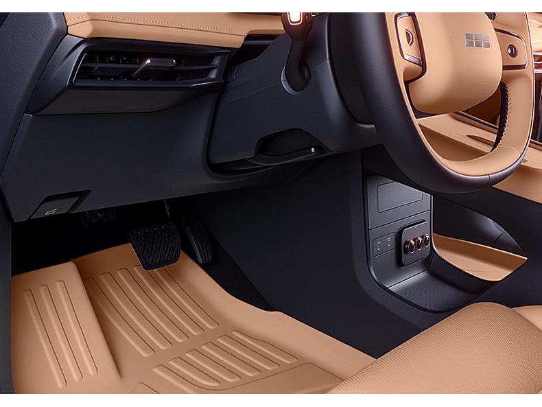 Floor Mats for Geely Galaxy A7 (2025) - TPE Car Interior Modification Accessory