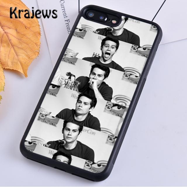 Krajews Dylan O'Brien Teen Wolf Cool Phone Case Cover For iPhone 16 15 SE2020 14 6 7 8 Plus 11 12 13 Pro Max Coque Fundas