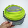 Foldable Drain Basket Silicone Colander Fruit Vegetable Washing Basket Strainer Collapsible Dish Drainer For Kitchen Tools S/L