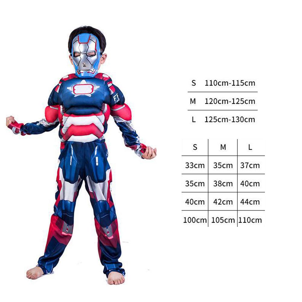 Kids Cosplay Costume Avengers Series Anime Cosplay Performance Clothing For Stage Play Party