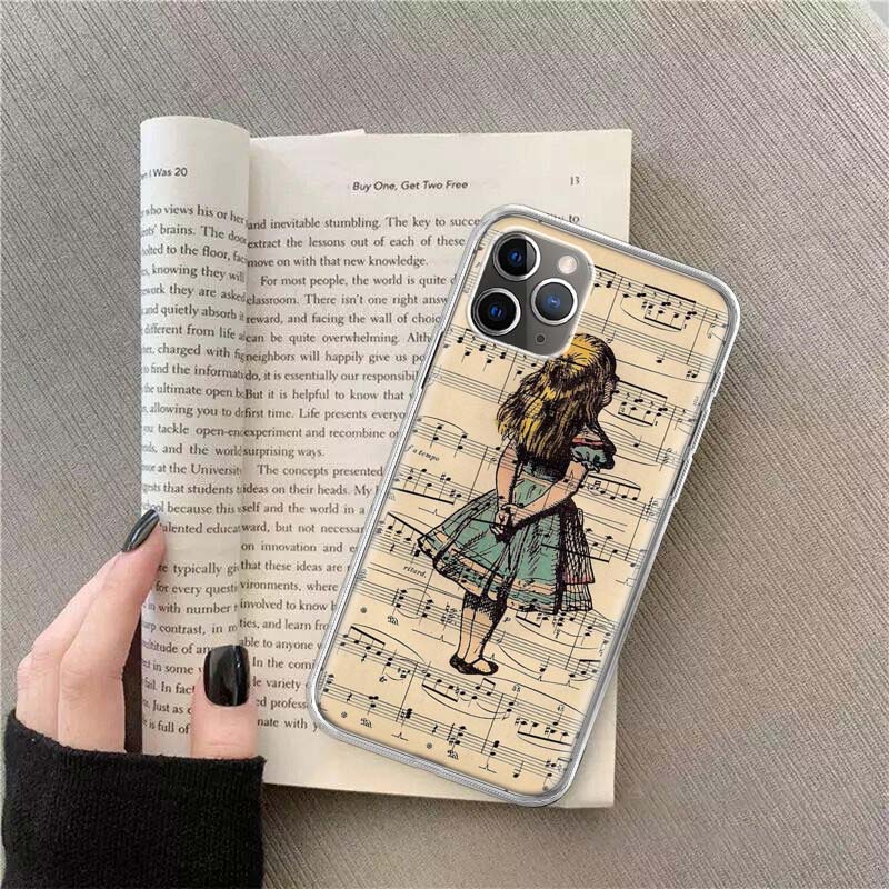 Emotional musical symbols Phone For Apple Iphone 12 13 Mini 15 Pro Max 11 Pro 14 Plus 16 Pro Max 16E Case Shell Cover Clear TPU
