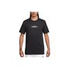 Nike Men's Black Short-Sleeve T-Shirt with Chest Logo