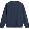 Li Ning Sports Lifestyle Series Letter Print Fleece Warm Sweatshirt Men Sweatshirt Deep-Navy-Blue AWDU679-4