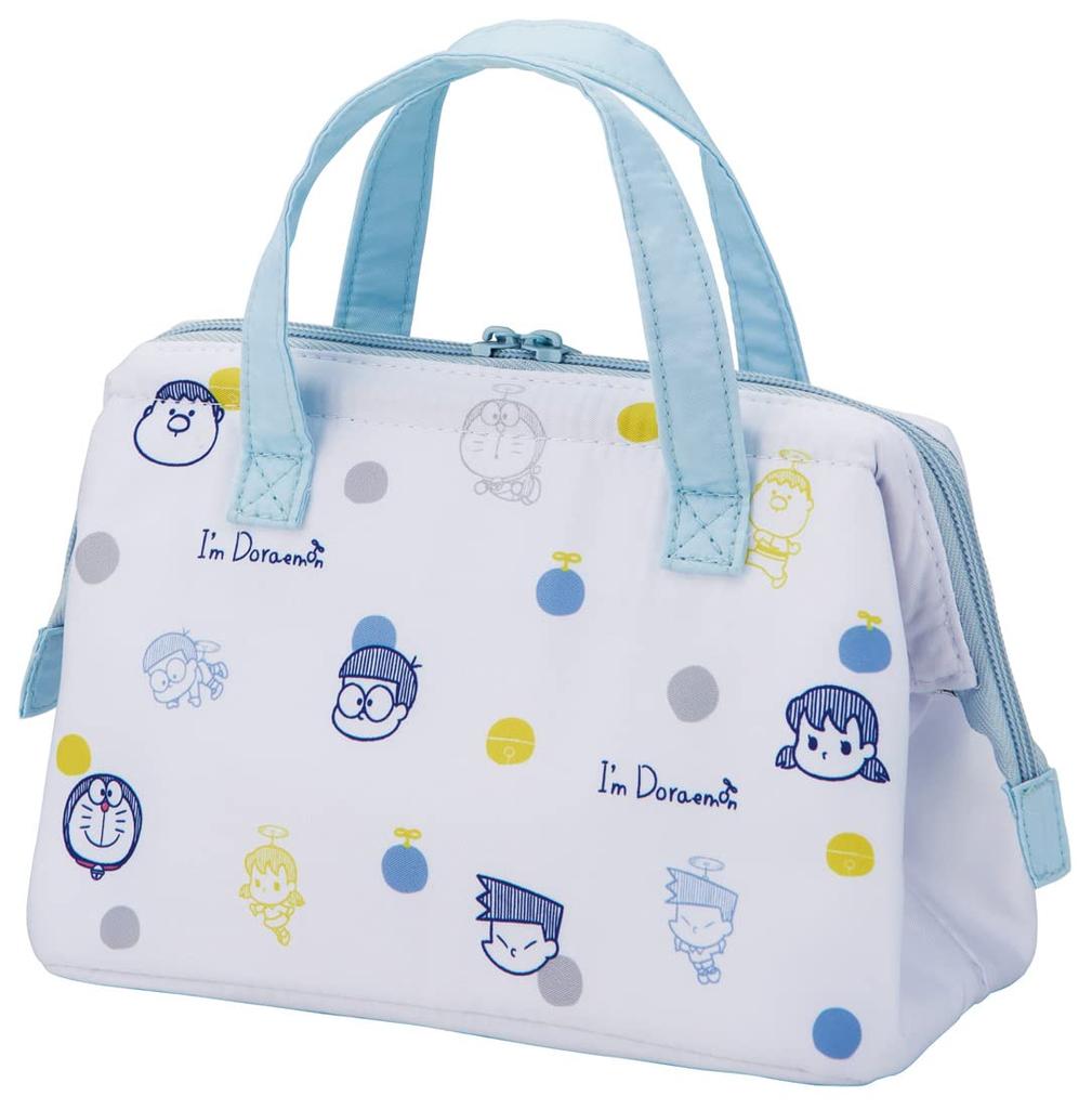 Skater Insulated Clasp Lunch Doraemon Bag, KGA1-A