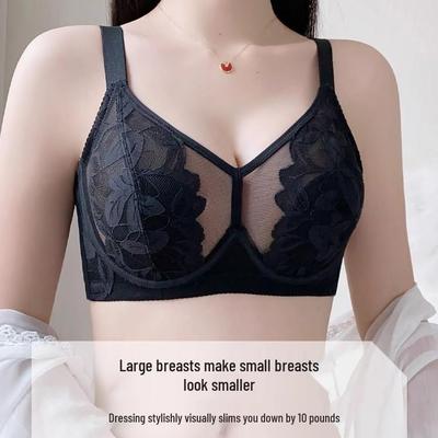 Sexy Lace Rabbit Ear Uplift Bra – Enhances Shape with Soft Underwire and Side Support