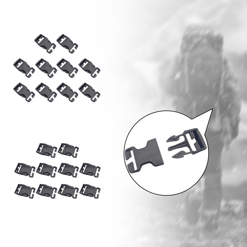 10x Quick Release Buckles No Sewing Required Buckles Accessories Heavy Duty Easy