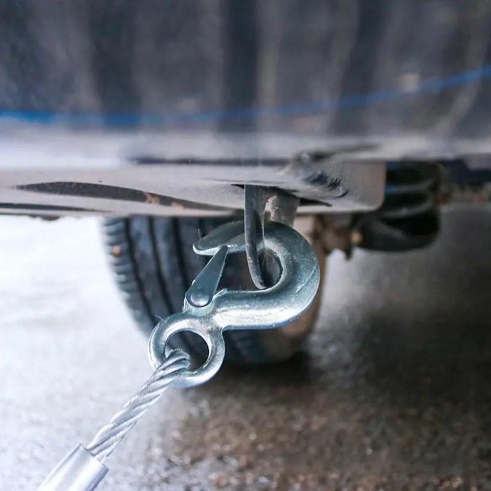 Emergency Emergency Rope Wear Resistant Steel Wire Traction Roping 7 Tons Trailer Rope  Outdoors