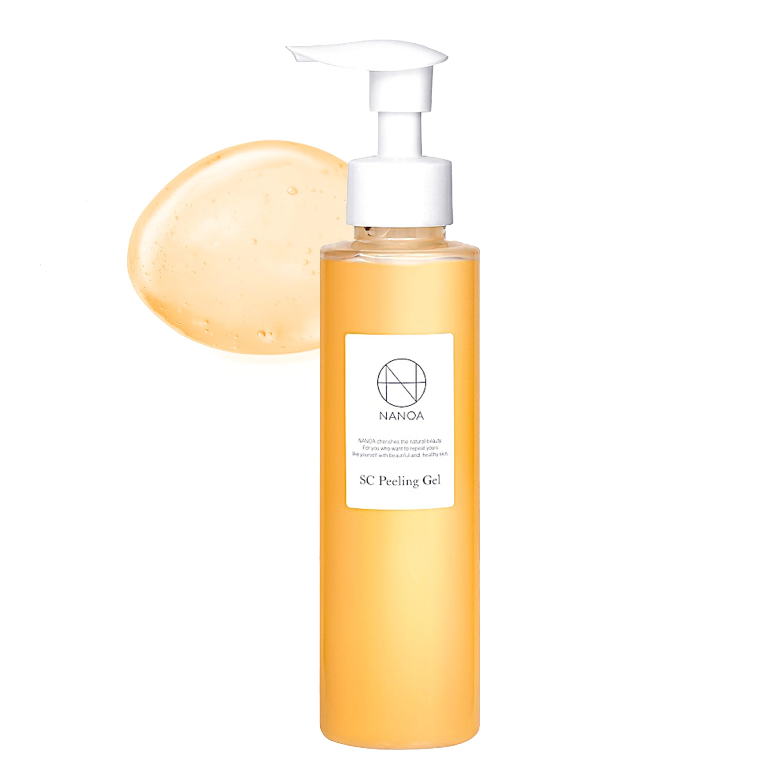 

NANOA Peeling Gel, Dermatologist-Recommended, Human Stem Cells, Nose, Blackheads, Dead Skin, and Pore Care, Facial, Ceramide, Hyaluronic Acid, Additiv