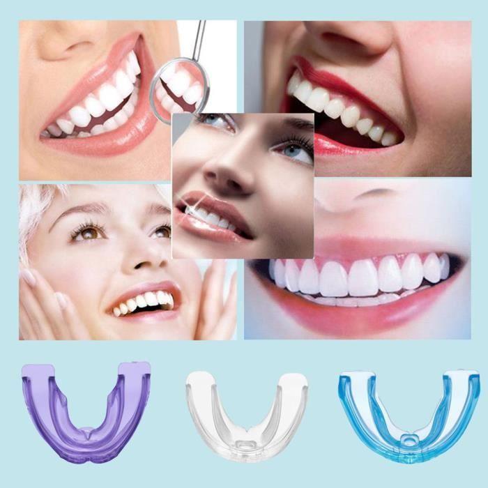 Utile Système de Dents Droites Correct Correcteur Dentaires Récepteur Orthodontique - Violet