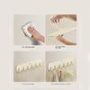 Wall Mounted Six Rows Hooks Heavy Duty Kitchen Storage Hook Towels Robe Hook  Home Organization