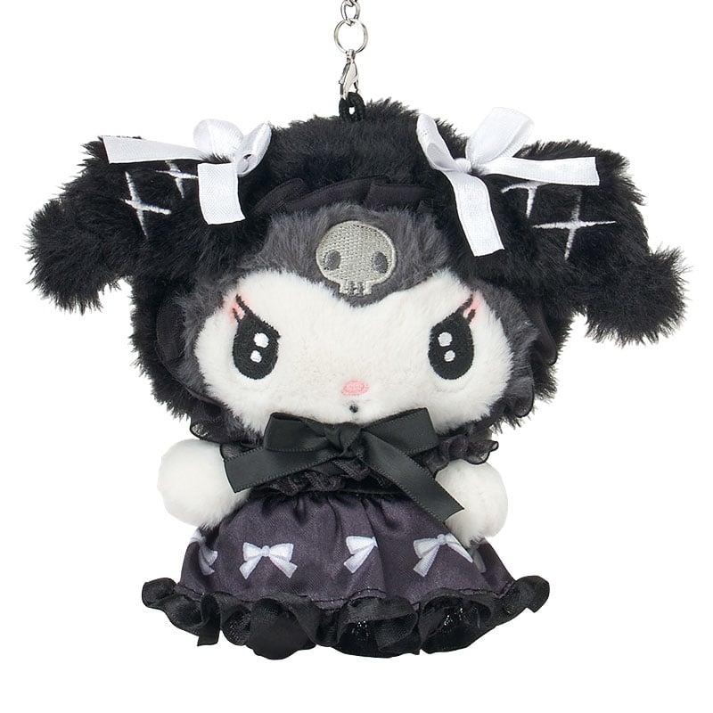 Sanrio KUROMI Fluffy Plush Pouch ( KUROMI in the Moonlight ) Japan NEW
