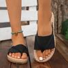 Women Flats Slippers 2025 New Comfortable Sandals Casual Outdoor Beach Shoes Women Fashion Lightweight Slippers Slides Women