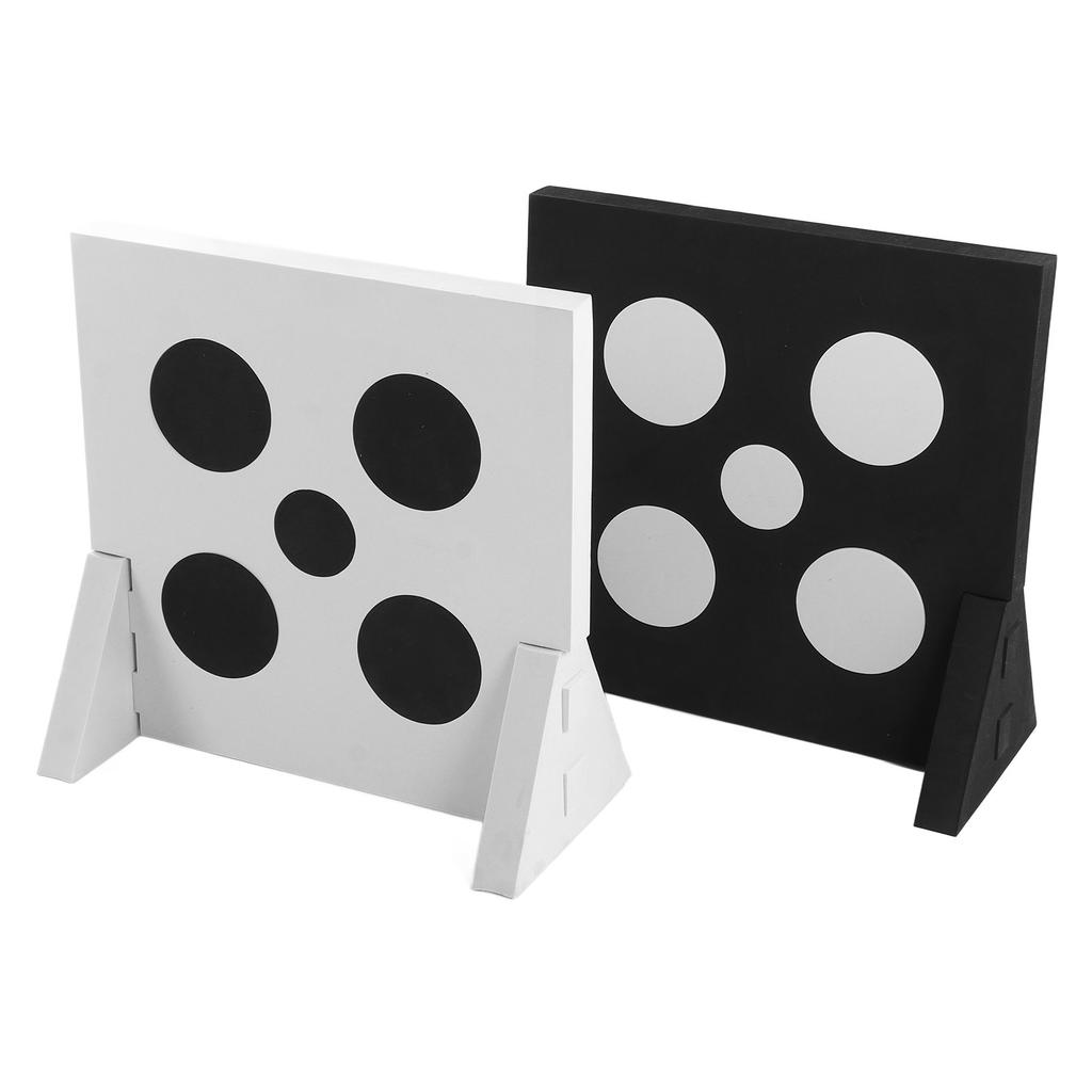 2 Stück Bogenschießen Ziel Pfeil Ziel 5 Loch EVA Bogenschießen Ziel Angriff Verteidigung Bogenschießen Ziel Spaß Spiel Schuss Bogenschießen Ziel