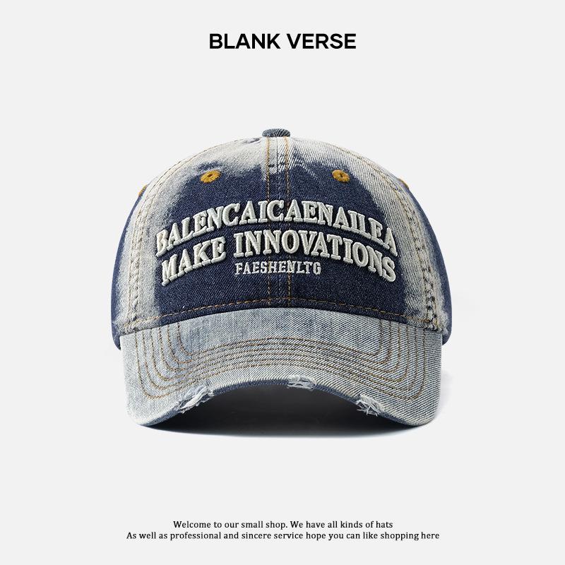 

Denim cap women s summer new fashion casual sunshade baseball cap men