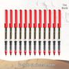 Five Thousand Years 0.7mm Red Ballpoint & 0.5mm Gel Click Pen for Homework Grading