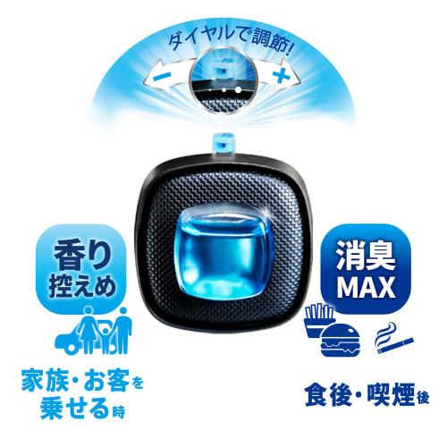 Febreze Car Air Freshener, Easy Clip, Highest Level of Odor Eliminating Ingredients, Fresh Citrus, 2.5mL X 4