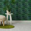 Self-adhesive Backsplash Wall Decals Brick Design Peel and Stick Wallpapers  for Kitchen Bathroom