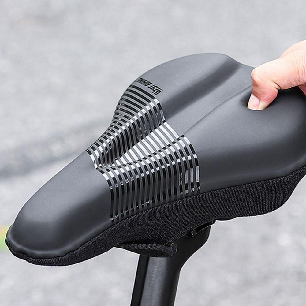 

Soft Sponge Silicone Bike Seat Cover Cycling Seat Cover Bicycle Saddle Cover Bike Cushion Cover