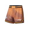 Li Ning CBA Basketball Shorts Men's Sun Orange AAPU197-2
