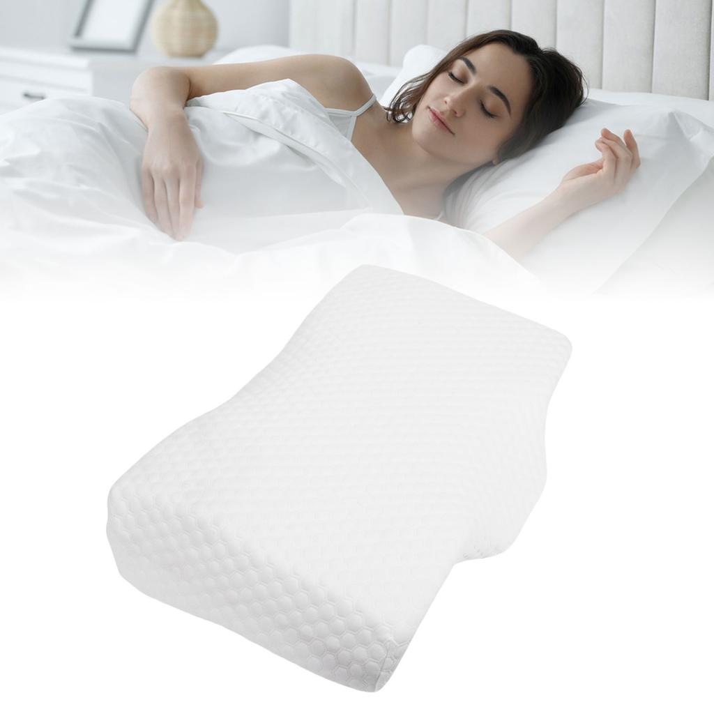 Neck Support Pillow Slow Skin Friendly Breathable Ergonomic Sleep Pillow for Home Bedroom