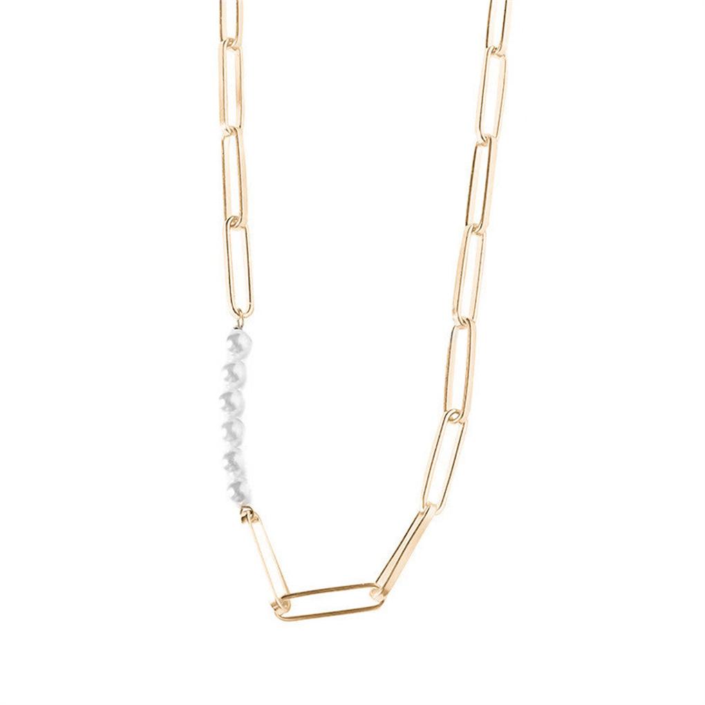 Женское ожерелье Сплав цинка Модное Декоративное Ожерелье-цепочка на ключицу Ювелирные изделия на день рождения Свадьба Помолвка Фестиваль