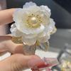 Bo Xin Yun Handmade Pearl Shell Peony Brooch – Elegant Luxury Accessory for Women