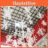 Christmas Snowflake Tree Decoration Window Ornament White Party Supplies