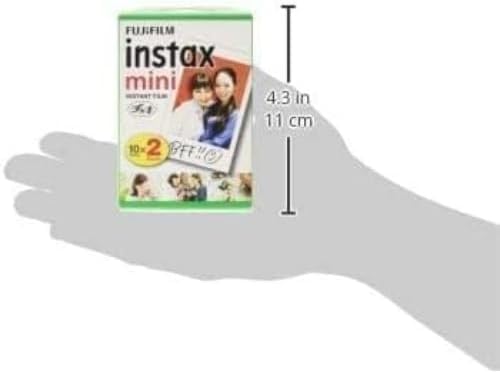 Fujifilm Instax Mini Instant Film, 10 Sheets X 1 Pack, Card Size Hakuba Lens Cleaner (1 Box: 10 Sheets) (3 Boxes (30 Sheets))