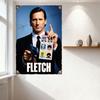 FLETCH Vintage Movie Metal Tin Sign Retro Comedy Film Poster Wall Decor for Man Cave Bar Home Club Restaurant