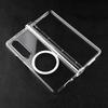 Anti-Scratch Full Protective Case for Samsung Galaxy Z Fold 7 4 5 6 SE W25 Clear Magsafe Foldable Reinforced Toughness PC Cover
