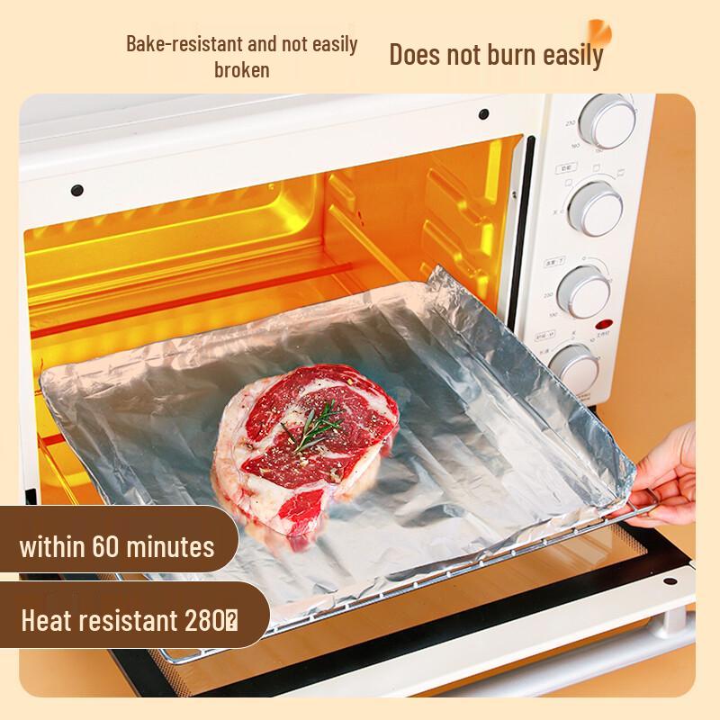 Youao Aluminum Foil Roll for Air Fryer, Oven & Grill