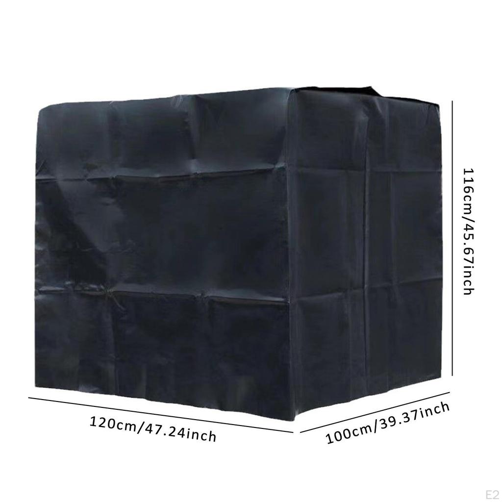 Capac Rezervor Apă Container Butoi de Ploaie Protecție Rezistent la Vânt Rezistent la Ploaie Izolație 1000L Prelată