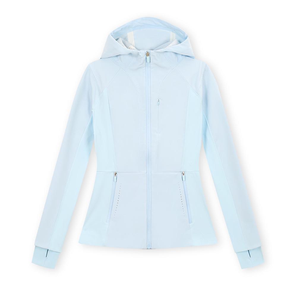 Lulu Original Women's Windproof Softshell Hooded Jacket for Yoga - Breathable Autumn/Winter Coat