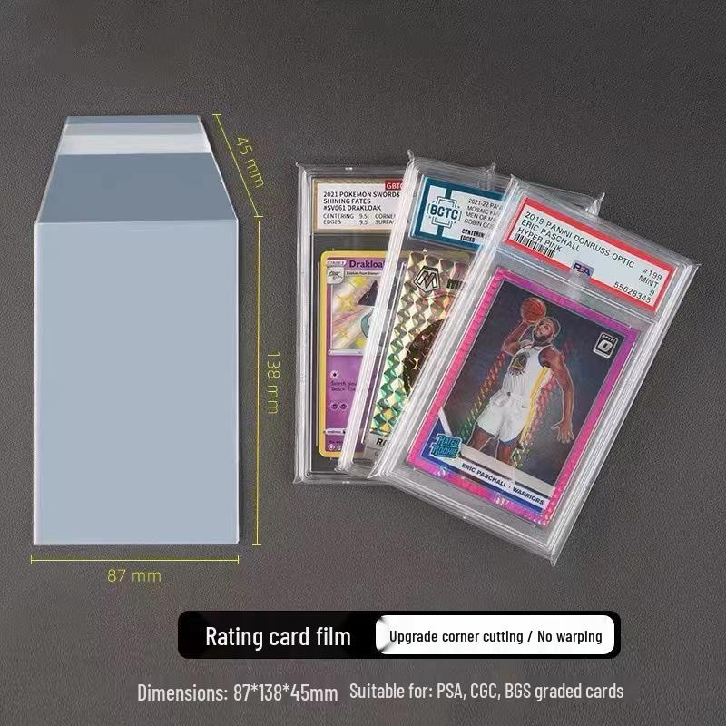 Pokémon Star Player Card Sleeves & Cases: PSA/BGS Graded Protective Films