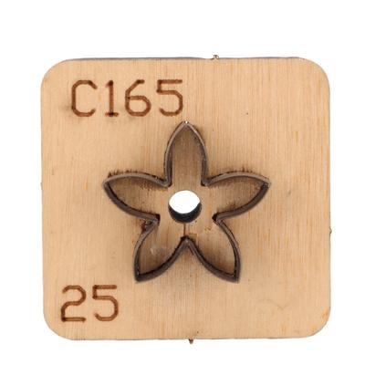 Leather Cutting Die Flower Shaped Metal Leathercraft Cutter Punching Mold Crafting Paper Art Tool